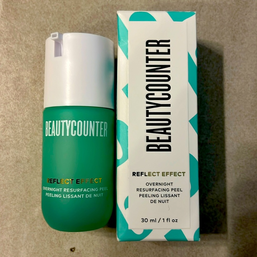 Beauty counter reflect effect overnight resurfacing peel